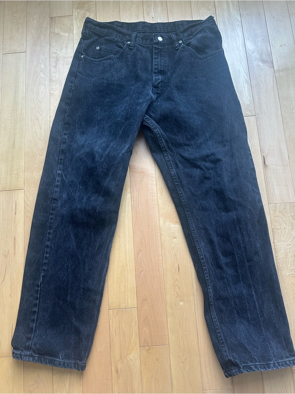 Wrangler Men's Black Denim Jeans size 34